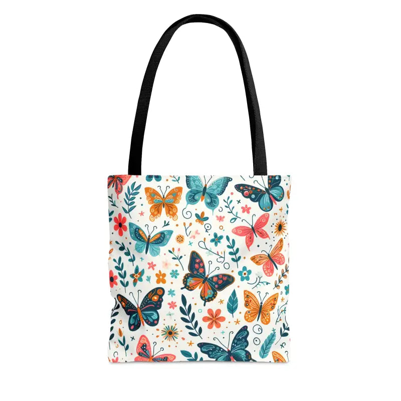 Butterflies Pattern Aop Tote Bag Crafts Style and Function - Bags