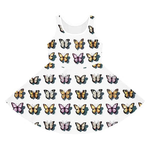 Girls’ Sleeveless Sundress - Butterfly Summer Style - Dipaliz - Dresses