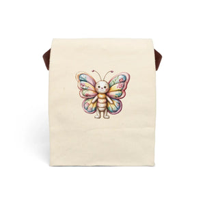Eco-friendly Butterfly Canvas Lunch Bag - Natural Cotton - Dipaliz - Bags