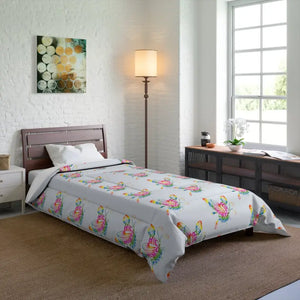 Butterflies Polyester Comforter - Soft Warm Stylish - Dipaliz - Quilts & Comforters