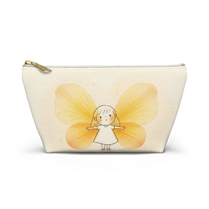 Butterfly Fairy Accessory Pouch Golden Wings - Dipaliz - Makeup Bags