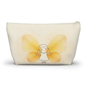 Butterfly Fairy Accessory Pouch Golden Wings - Dipaliz - Makeup Bags