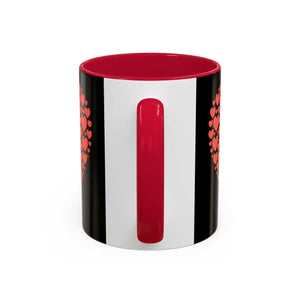 Vibrant Butterfly Hearts Mug Ceramic Drinkware - Dipaliz - Mugs