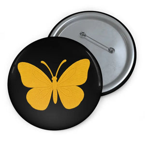Unique Statement Pins - Vibrant Hd Butterfly Pin Buttons - Dipaliz - 3’’ - Pinback