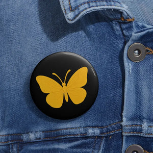 Unique Statement Pins - Vibrant Hd Butterfly Pin Buttons - Dipaliz - Pinback