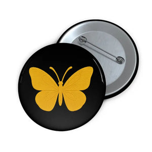 Unique Statement Pins - Vibrant Hd Butterfly Pin Buttons - Dipaliz - 2.25’’ - Pinback