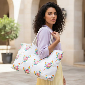 Butterfly Polyester Weekender Bag – Oversized - Dipaliz - Luggage & Bags