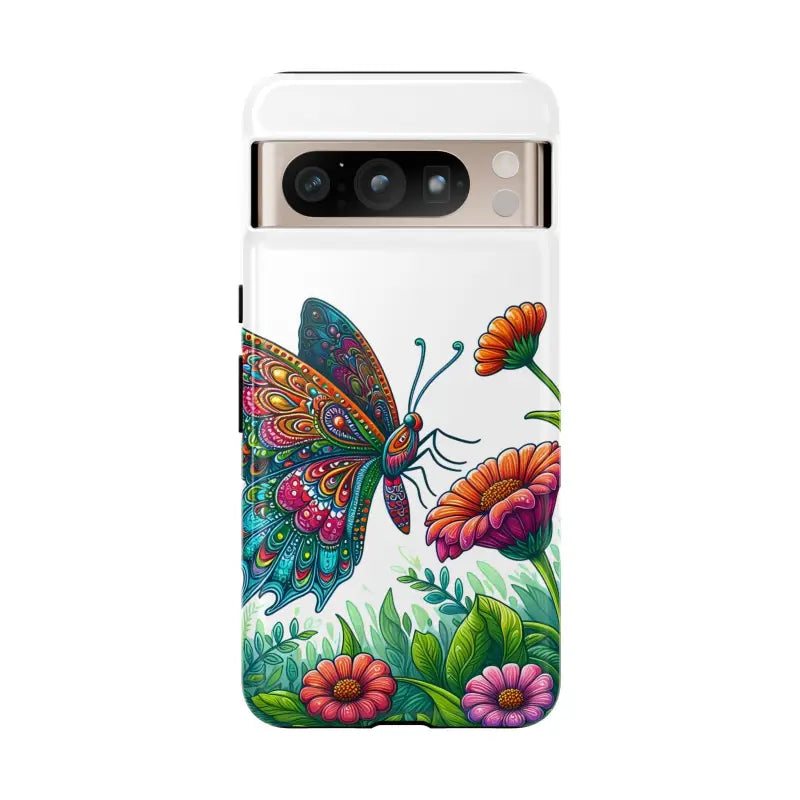 Style & Protection with Butterfly Tough Phone Cases - Google Pixel 8 Pro / Glossy Case