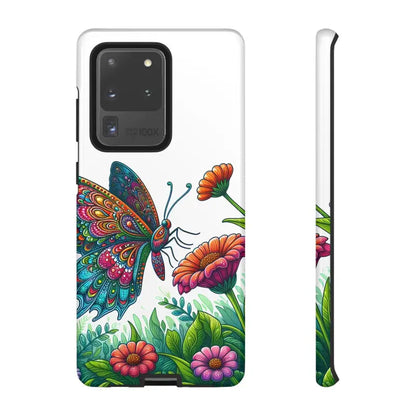 Style & Protection with Butterfly Tough Phone Cases - Samsung Galaxy S20 Ultra / Glossy Case