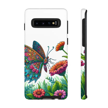 Style & Protection with Butterfly Tough Phone Cases - Samsung Galaxy S10 / Glossy Case