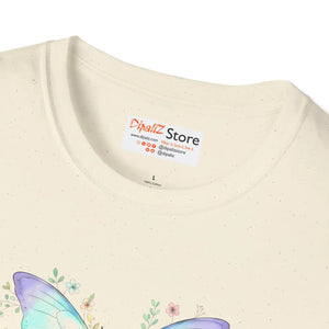 Butterfly Watercolor Tee, ?Beautifully Weird’ Inspirational Graphic T-shirt - T-shirts