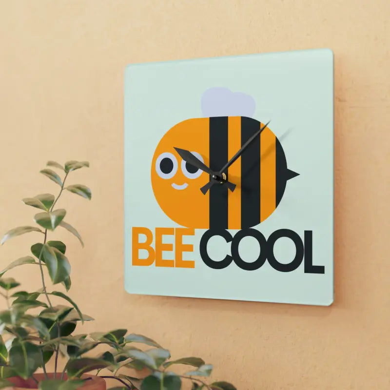 Buzz-worthy Bees Acrylic Wall Clock for your Home! - Home Decor