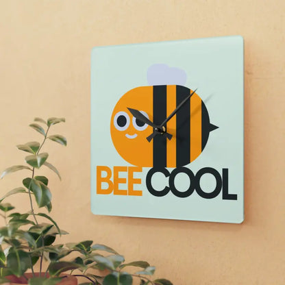 Buzz-worthy Bees Acrylic Wall Clock for your Home! - Home Decor