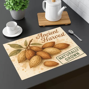 Premium Quality Peach Placemats Rustic Charm Dining - Dipaliz - 18’’ × 14’’