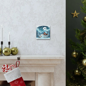 Christmas Cabin Canvas – Festive Charm Cotton - Dipaliz - Prints