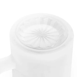 Frosted Glass Beer Mug - Cozy Cabin Winter Style - Dipaliz - Tumblers