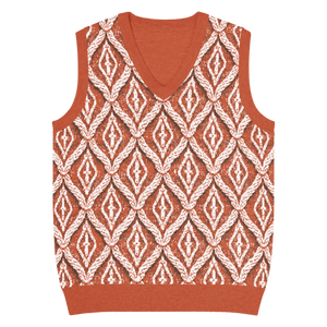 Retro Cable Knit V-neck Vest - Throwback Style - Dipaliz - Vests