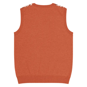 Cable Knit V-neck Vest - Lightweight Throwback Style - Dipaliz - Vests