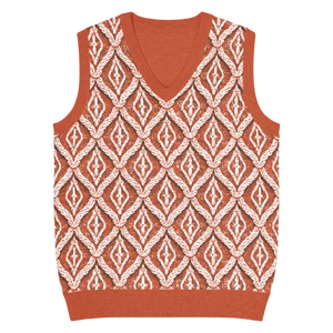 Cable Knit V-neck Vest - Lightweight Throwback Style - Dipaliz - l - Vests