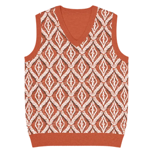 Cable Knit V-neck Vest - Lightweight Throwback Style - Dipaliz - m - Vests