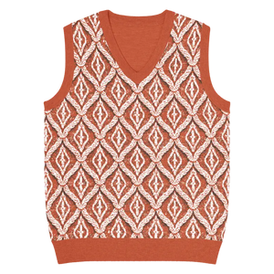 Cable Knit V-neck Vest - Lightweight Throwback Style - Dipaliz - Xl - Vests