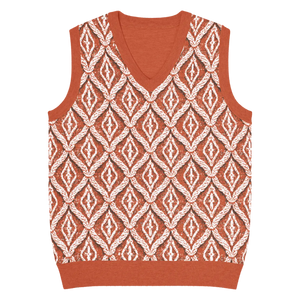 Retro Cable Knit V-neck Vest - Throwback Style - Dipaliz - Vests