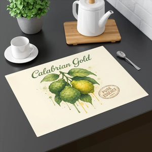 Calabrian Gold Fruit Placemat – Cotton Twill - Dipaliz - Placemats