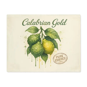 Premium Calabrian Gold Fruit Placemat Vintage Italian Style - Dipaliz - 18’’ × 14’’ - Placemats