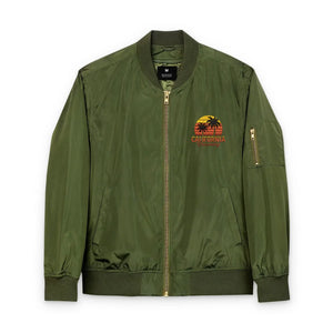 Premium California Travel Recycled Bomber Jacket - Dipaliz - Jackets