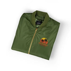 Premium California Travel Recycled Bomber Jacket - Dipaliz - Jackets