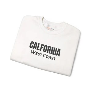 California West Coast Sweatshirt, Vintage College Crewneck Embroidered - Sweatshirts