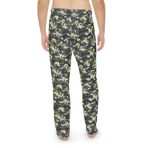 Camo Men’s Pajama Pants - Comfortable All-over Print Lounge Trousers - Pajamas - Xs