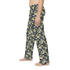 Camo Men’s Pajama Pants - Comfortable All-over Print Lounge Trousers - Pajamas - Xs