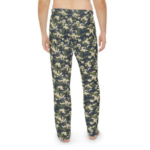 Pajamas - Pajama Pants - Camo Print Lounge Trousers - Dipaliz