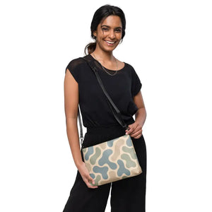 Camo Print Crossbody Soft Faux Leather Bag Urban Style - Dipaliz - Cross Body Bags