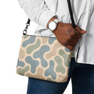 Camo Print Crossbody Soft Faux Leather Bag Urban Style - Dipaliz - Cross Body Bags