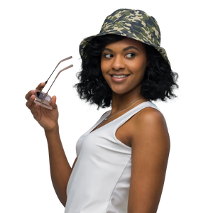 Camo Reversible Bucket Hat - Streetwear Polyester - Dipaliz - Hats