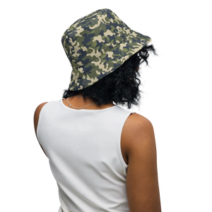 Camo Reversible Bucket Hat - Streetwear Polyester - Dipaliz - Hats