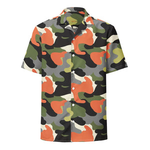 Eco-friendly Camouflage Button Shirt - Summer - Dipaliz - Shirts