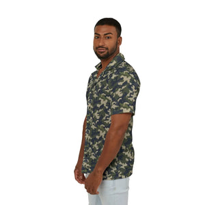 Rugged Camo Hawaiian Camp Shirt - Summer Outdoor - Dipaliz - Shirts - s
