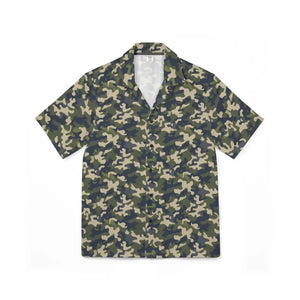 Rugged Camo Hawaiian Camp Shirt - Summer Outdoor - Dipaliz - Shirts - s