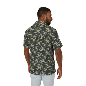 Rugged Camo Hawaiian Camp Shirt - Summer Outdoor - Dipaliz - Shirts - s