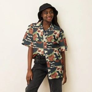 Lightweight Camouflage Pattern Unisex Button Shirt - Dipaliz - Shirts