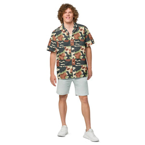 Lightweight Camouflage Pattern Unisex Button Shirt - Dipaliz - Shirts
