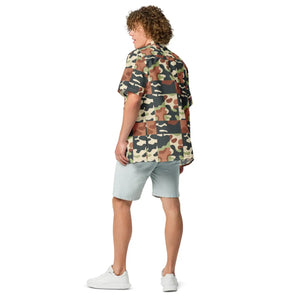 Lightweight Camouflage Pattern Unisex Button Shirt - Dipaliz - Shirts
