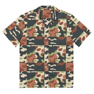 Lightweight Camouflage Pattern Unisex Button Shirt - Dipaliz - Shirts