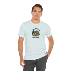 Soft Cotton Short Sleeve Tee - Camp Fire Design - Dipaliz - T-shirts