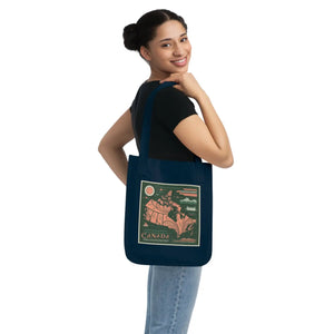 Eco-friendly Canada Day Canvas Tote - Canadian Flag - Dipaliz - Bags