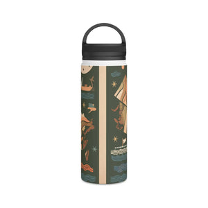 Patriotic Canada Day Stainless Steel Bottle - Dipaliz - Water Bottles