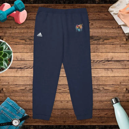 Cancer Zodiac Adidas Fleece Joggers: Ultimate Comfort & Style - Collegiate Navy / Xs Trousers